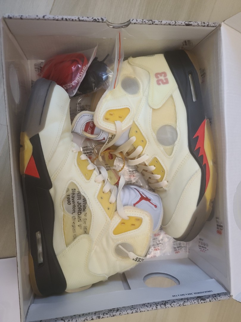 off white nike aj5