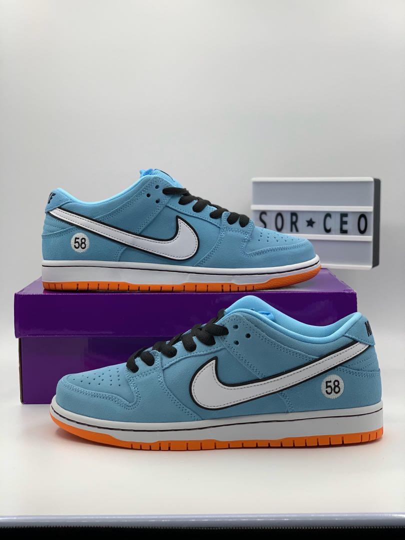 Nike sb dunk low club 58 gulf, Men's Fashion, Footwear, Sneakers