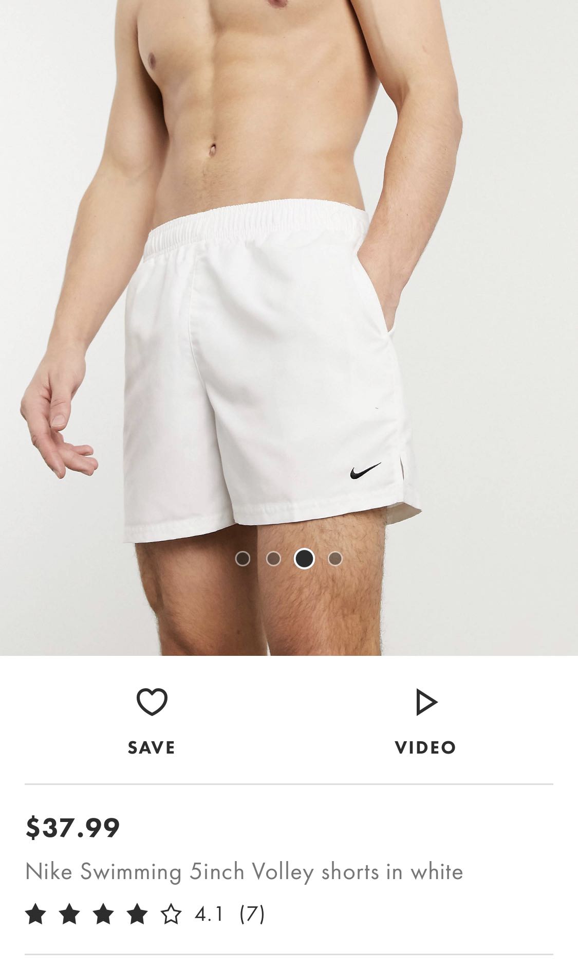 Nike white shorts, Men's Fashion, Bottoms, Shorts on Carousell