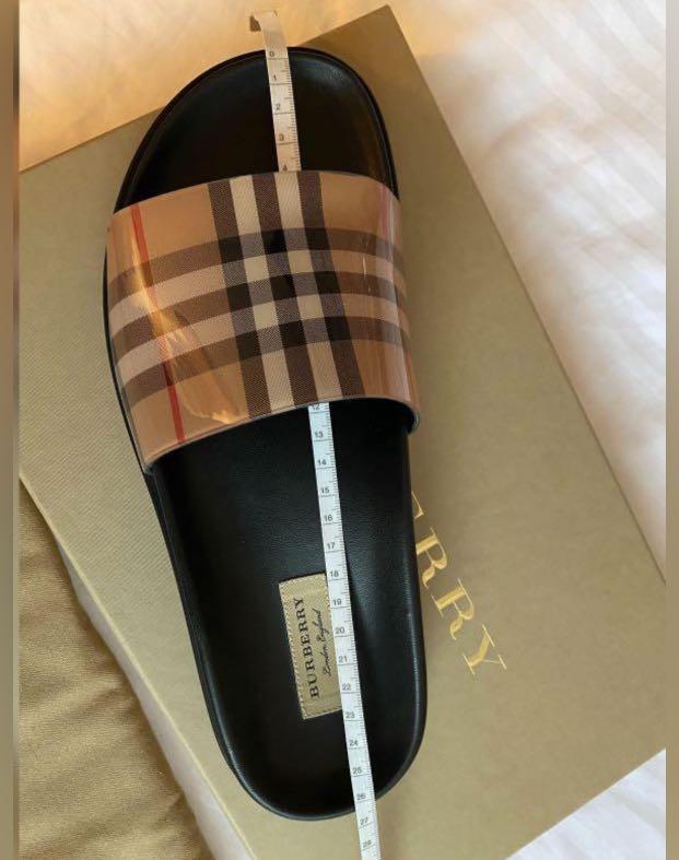 Original Burberry slides/slippers, USA10 / UK7/ IT 40, Women's Fashion,  Footwear, Flipflops and Slides on Carousell