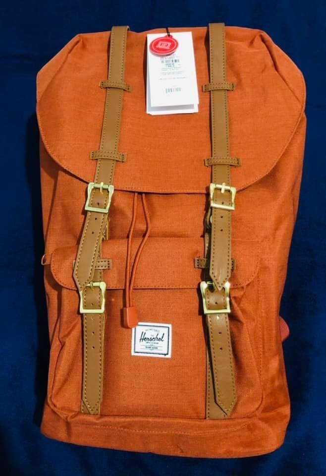 Herschel little cheap america orange