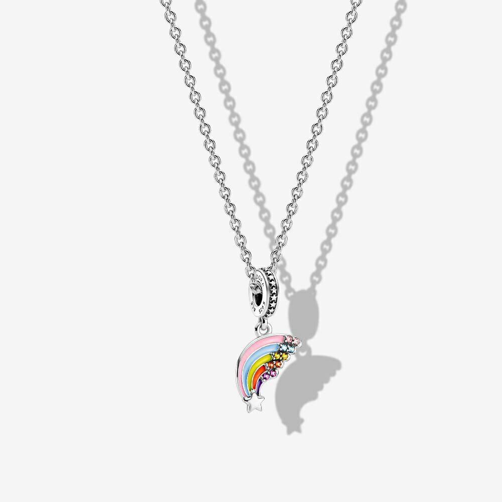 Rainbow necklace new arrivals pandora