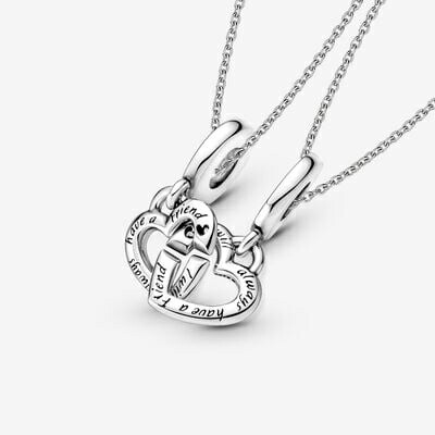 Best friend necklaces pandora clearance