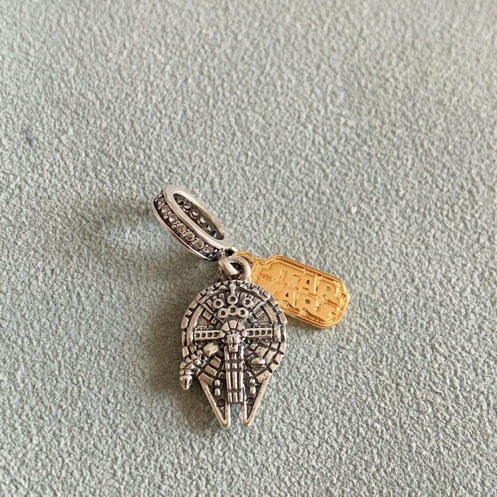 Star Wars Millennium Falcon Dangle Charm