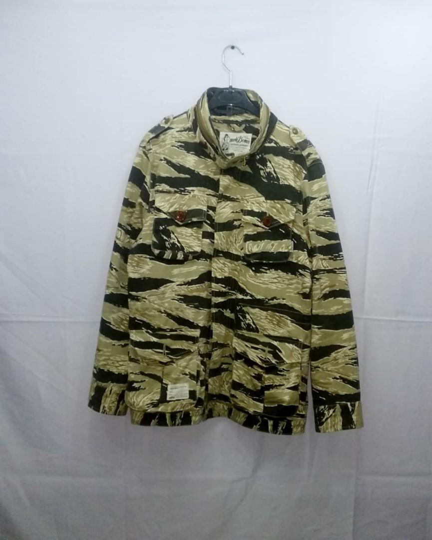 Boys camo parka