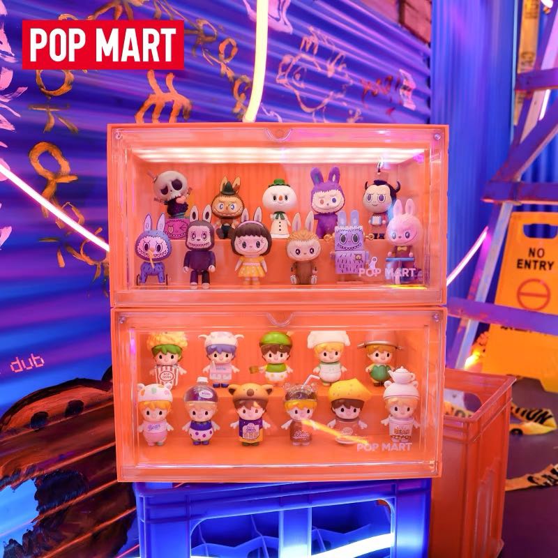 popmart blind box container display case-dimoo/labubu/pucky/sweet bean ...