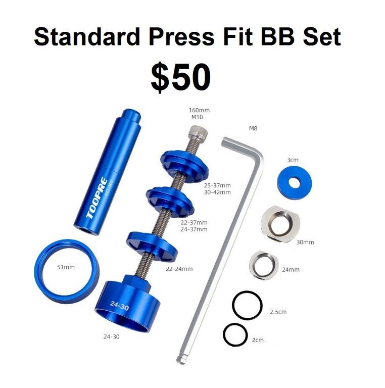 Press Fit Bottom Bracket Install Removal Tool Standard Set, Sports