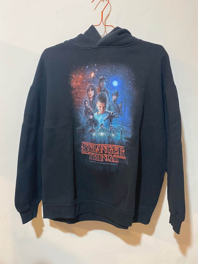 Pull&bear stranger things hoodie discount