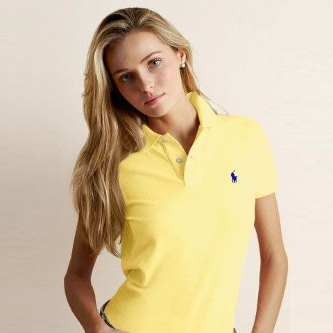 Yellow ralph lauren shirt discount