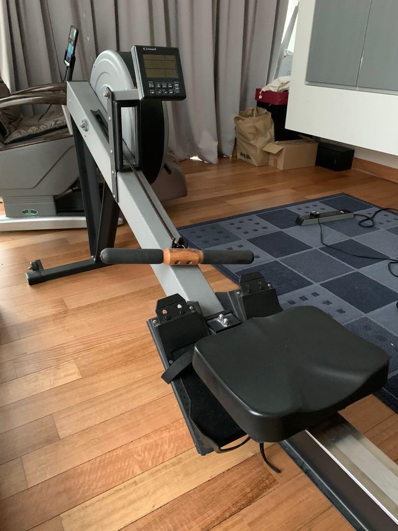 Rowing machine - hardly used (Category: Cardio & Fitness Machines) located in Petaling Jaya. Submitted by artisan75 (Listing ID 1107691321, Image 3). Description: Letting go cheap as we hardly use. .