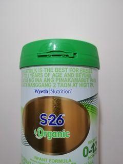 S-26 Organic 0-12months 900g