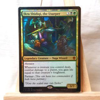 (SCG/CK) Ikra Shidiqi, the Usurper (FOIL) MTG