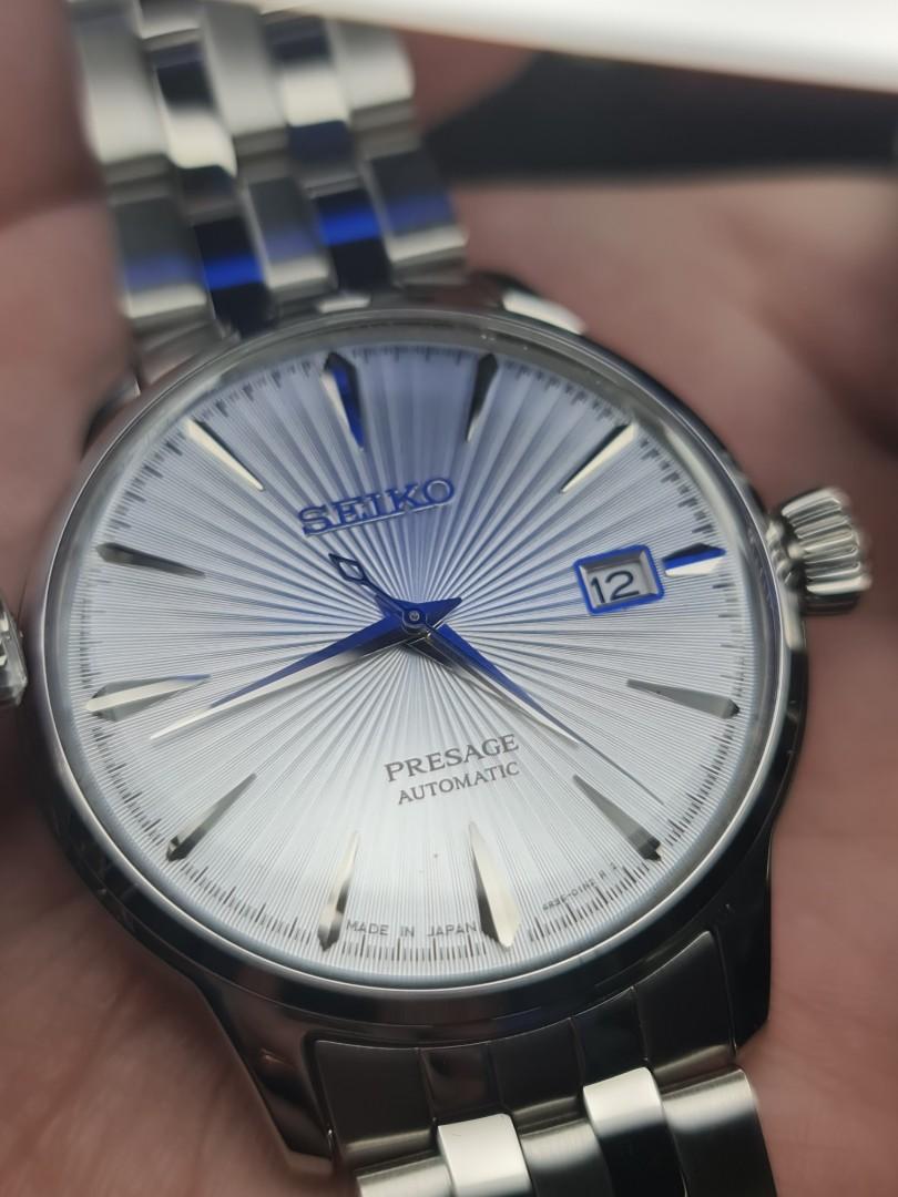 Seiko presage hotsell ice blue