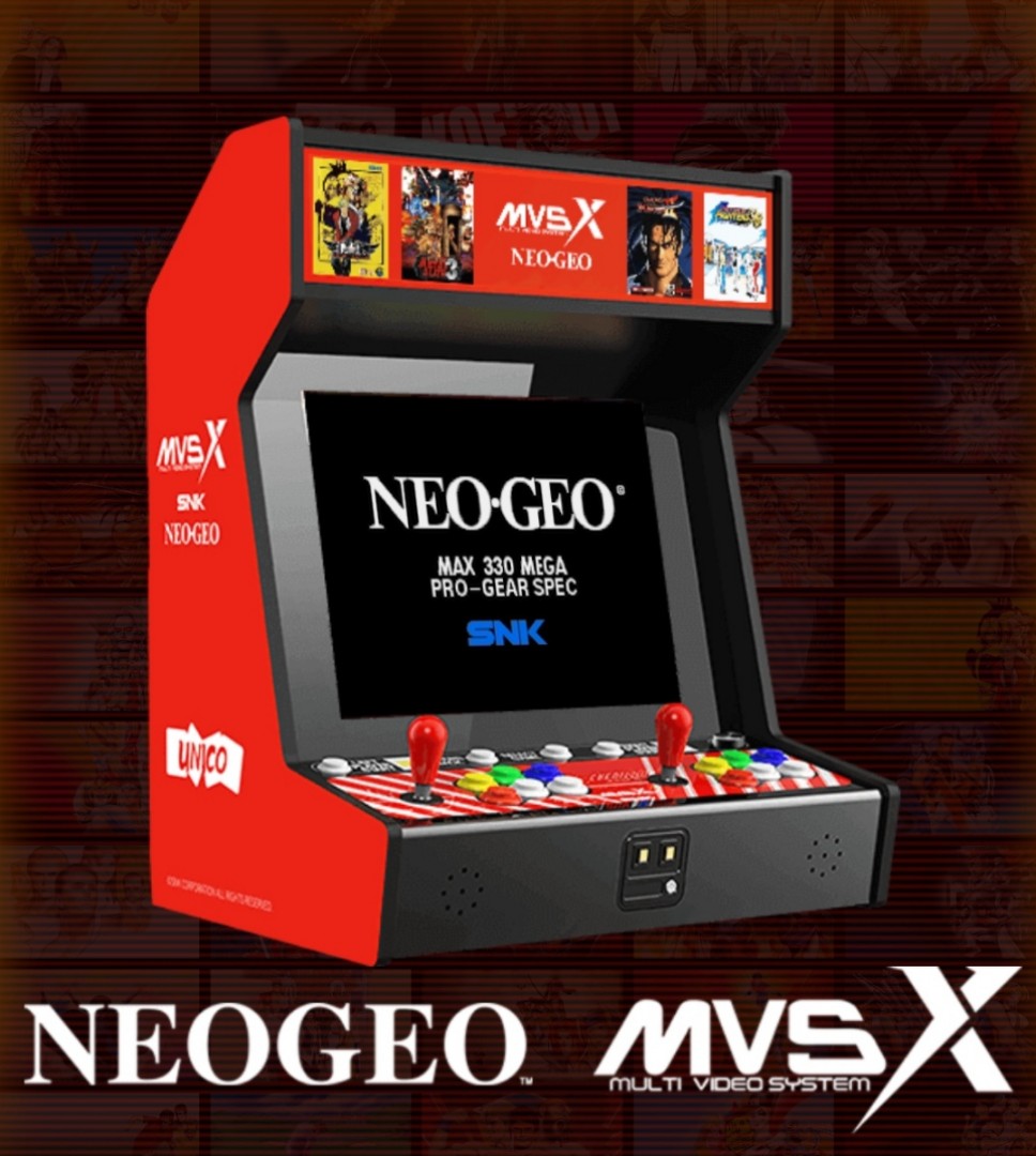 SNK MVSX Arcade Machine with 50 SNK Classic Games, Hobbies & Toys, Toys