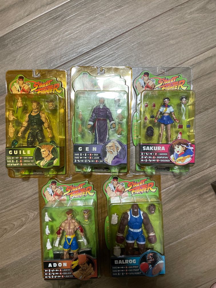 Sota Steet Fighter series 3 set of 5, Hobbies & Toys, Toys & Games on ...