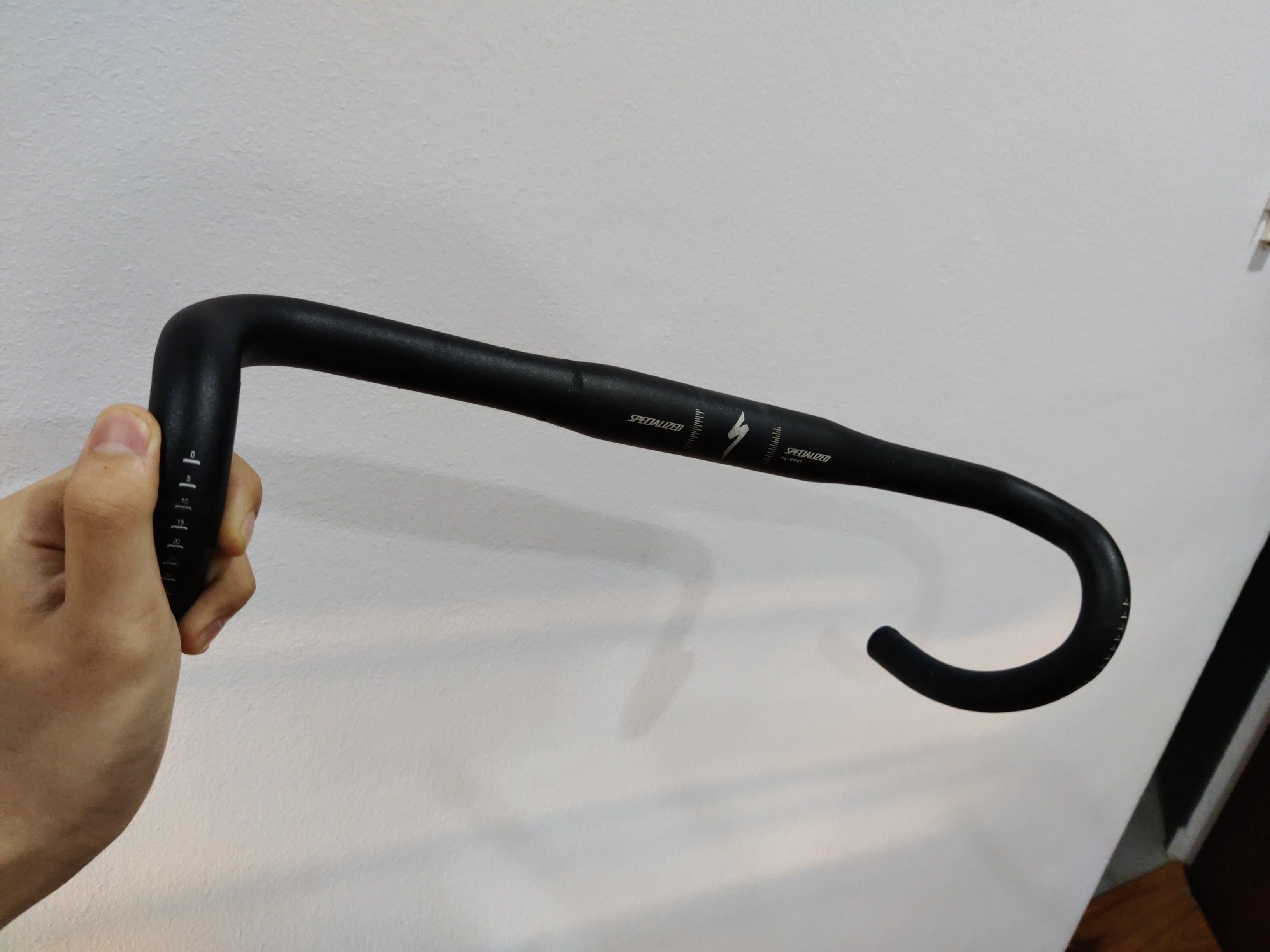 Drop bar with palm rest deals