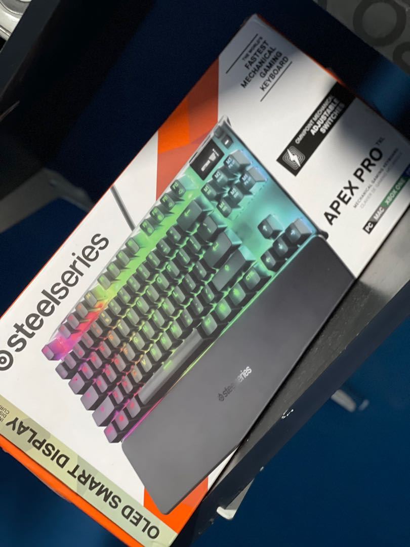 Steelseries Apex Pro Tkl Gaming Keyboard Computers Tech Parts Accessories Computer Keyboard On Carousell