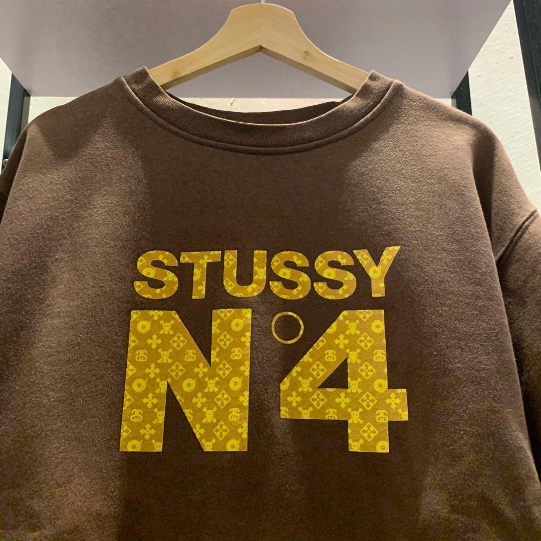 Stussy X Louis Vuiiton LV monogram hoodie, Men's Fashion, Tops & Sets,  Tshirts & Polo Shirts on Carousell