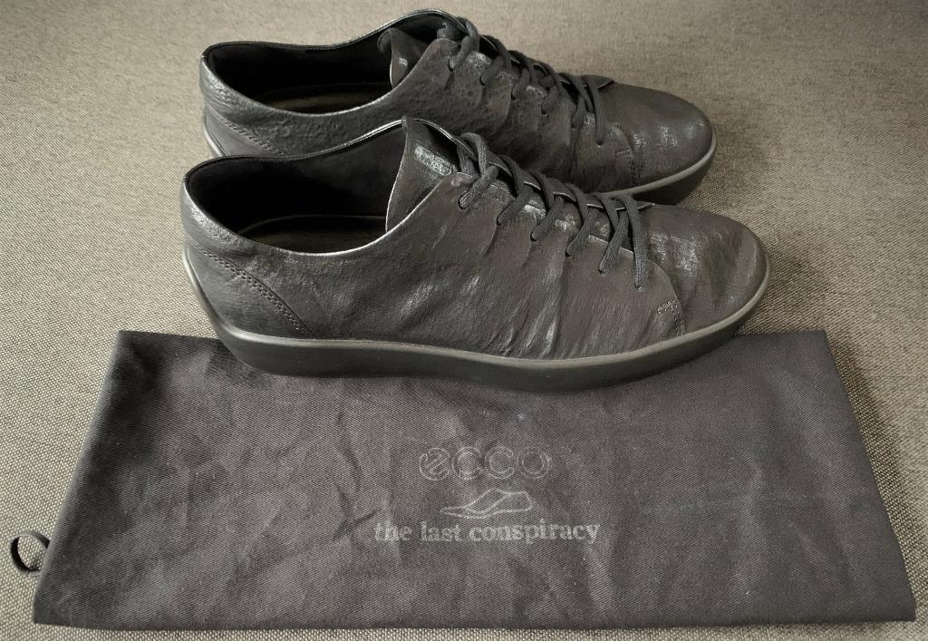 The Last Conspiracy x Ecco Eik waxed leather sneakers Luxury