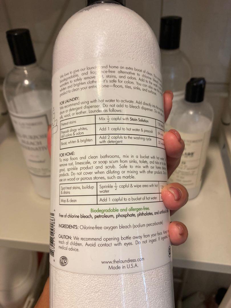 THE LAUNDRESS AllPurpose Bleach Alternative 漂白粉 殺菌消毒, 美容＆化妝品, 健康及美容