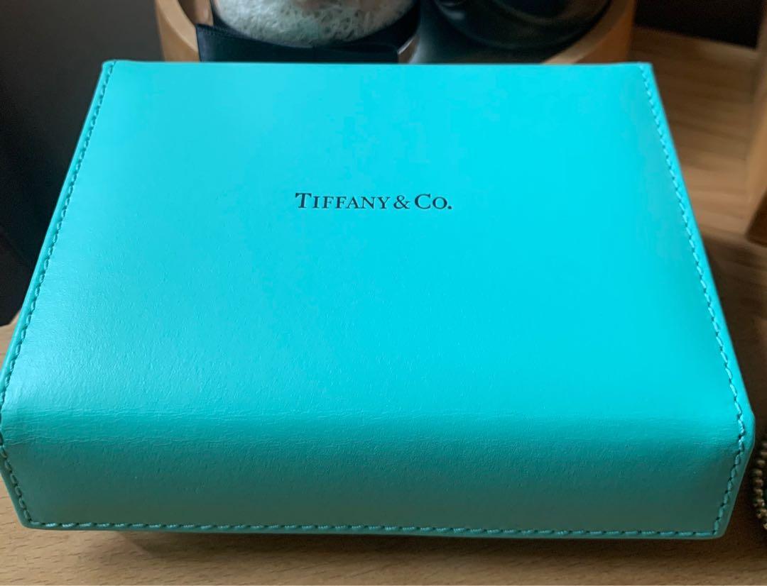 Tiffany leather jewellery box best sale