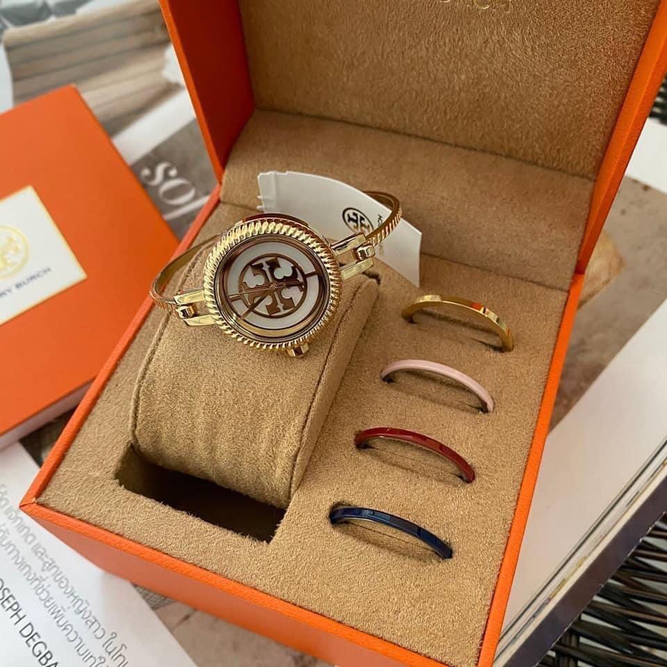 Tory Burch Changeable Ring Watch 28mm