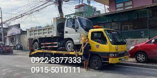 Towing car carrier