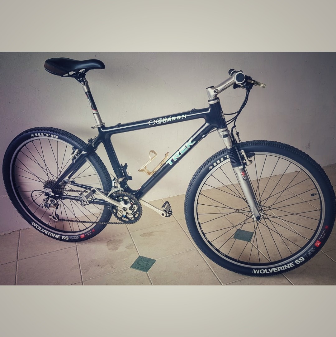 Rare Trek OCLV Carbon 26er Sports Equipment Bicycles Parts
