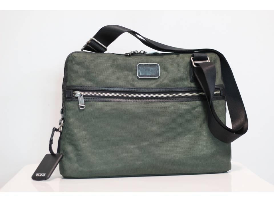 Tumi 22302SPH Alpha Bravo Spruce Myer Horizontal Slim Crossbody, Men