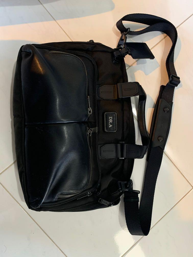 TUMI Alpha bravo albany laptop slim commuter briefcase Men s