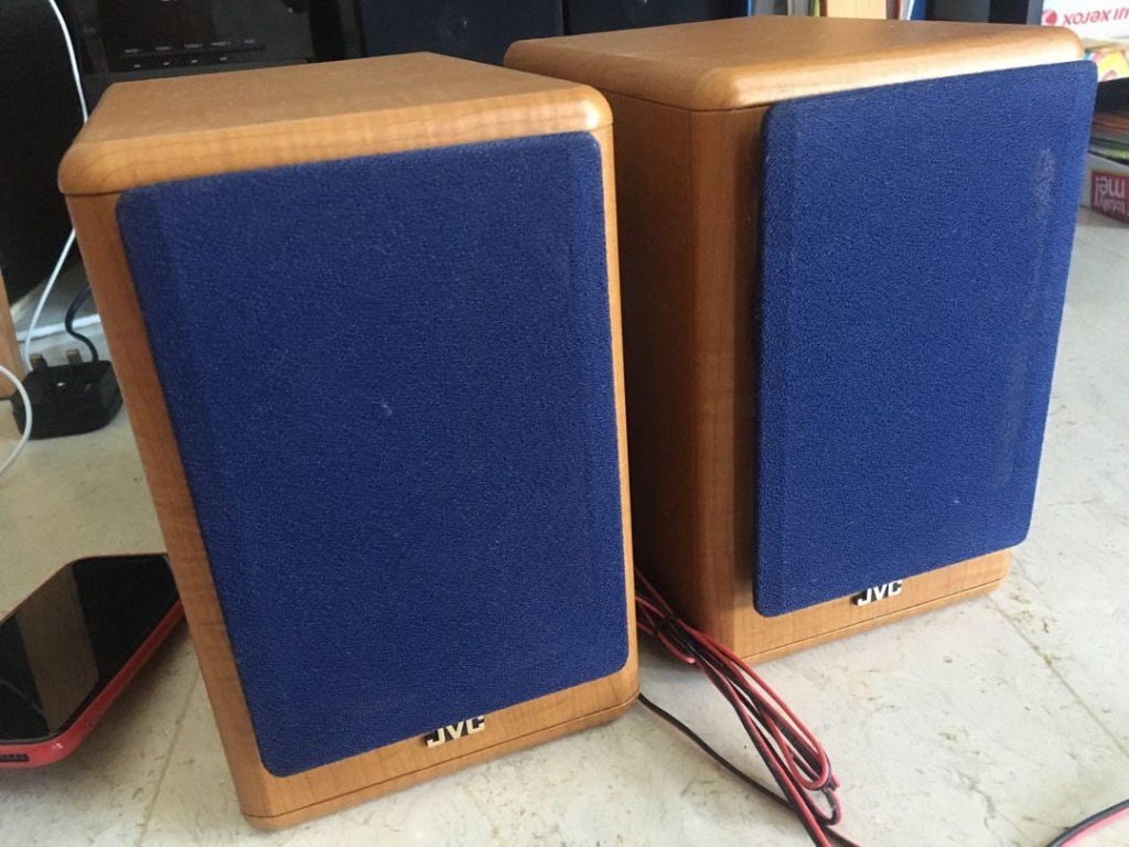 Jvc sales bookshelf speakers