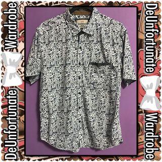 V Good Condition Poshboy Casual Button Up Shirt (Pls READ description below👇)
