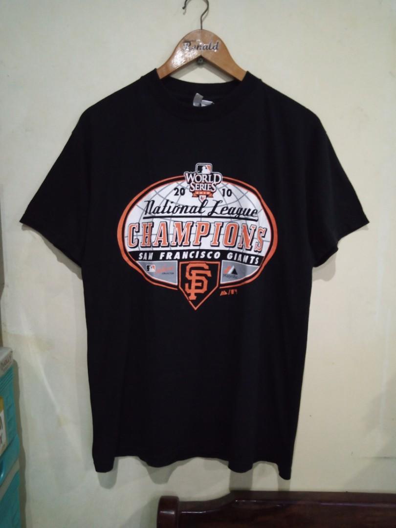 SAN FRANCISCO GIANTS 2010 WORLD SERIES CHAMPIONS T-SHIRT, Men's Fashion,  Tops & Sets, Tshirts & Polo Shirts on Carousell