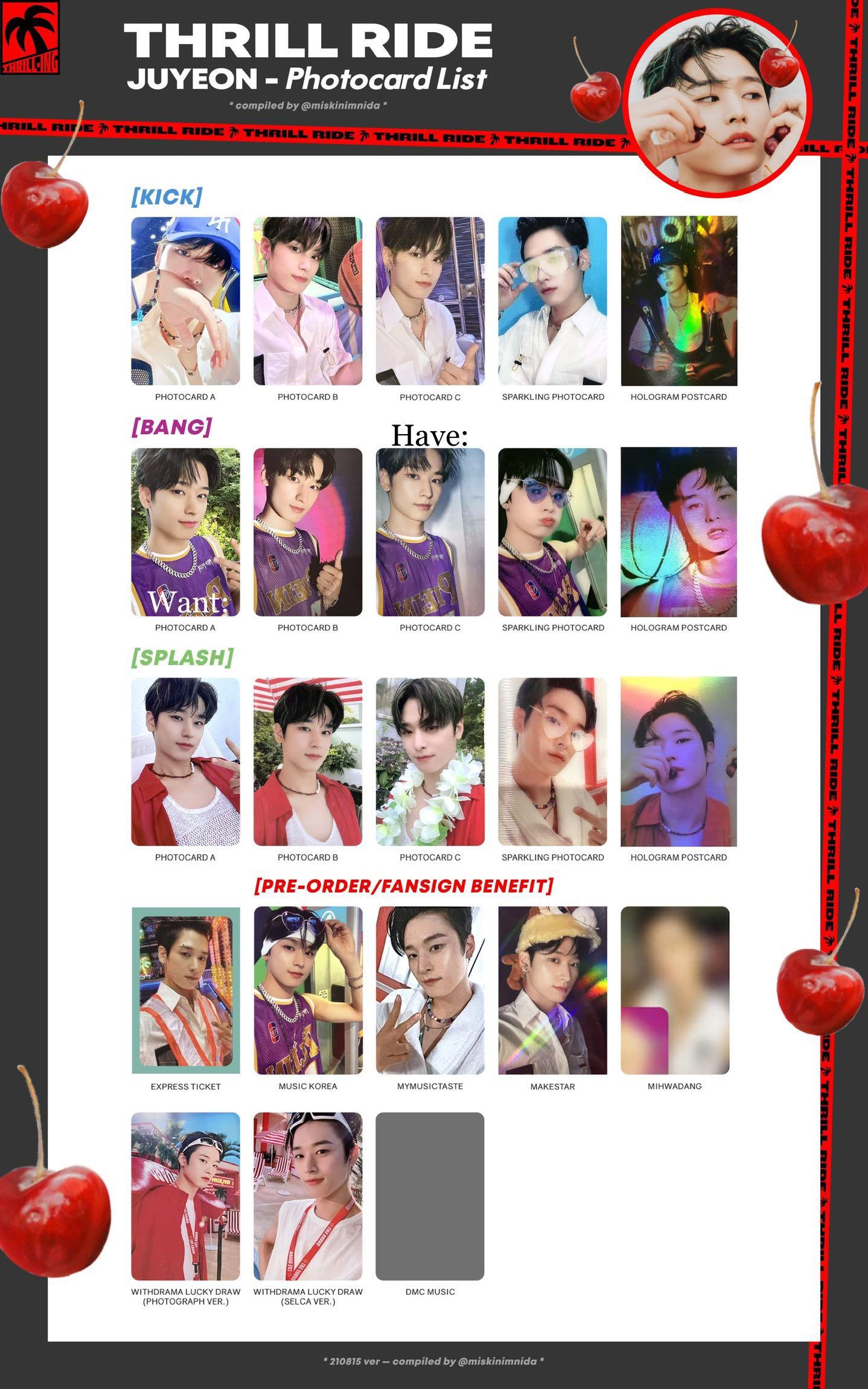 WTT TBZ The Boyz Thrill Ride pc, Hobbies & Toys, Memorabilia
