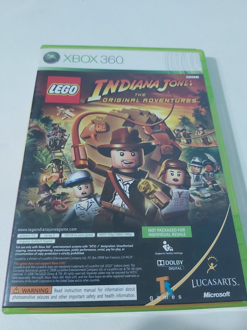 XBOX 360 Indiana Jones and Kung Fu Panda Bundle, Video Gaming, Video