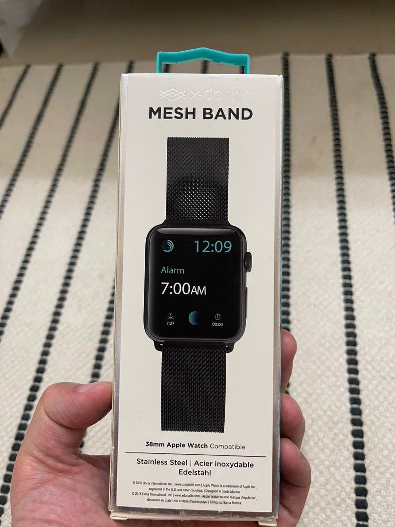 X doria discount mesh band 38mm