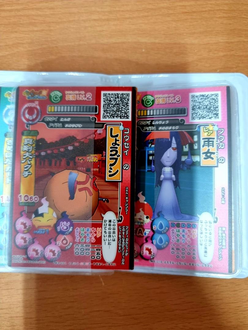 Yokai Cards In Card Holder Hobbies Toys Memorabilia Collectibles Vintage Collectibles On Carousell