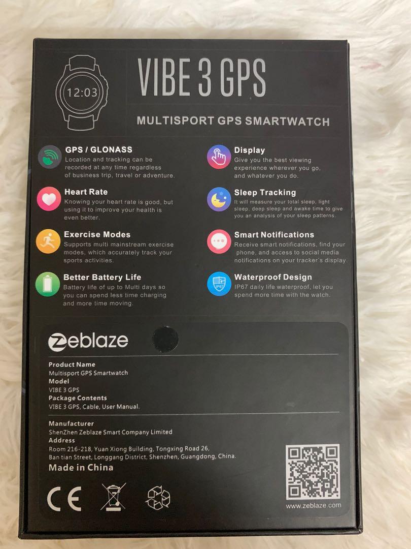 Zeblaze vibe online gps glonass