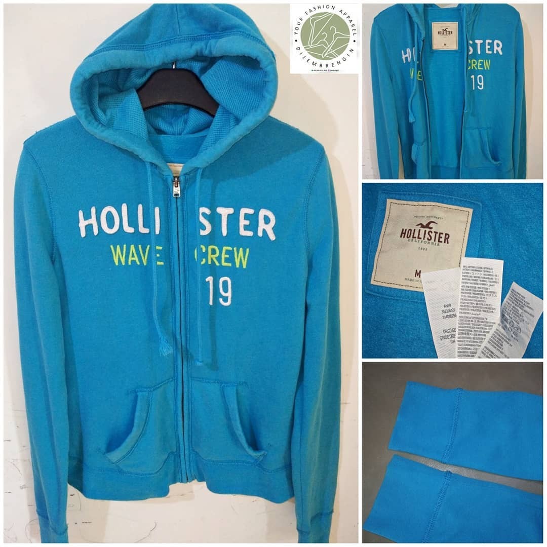 Hollister 2025 zipper hoodie