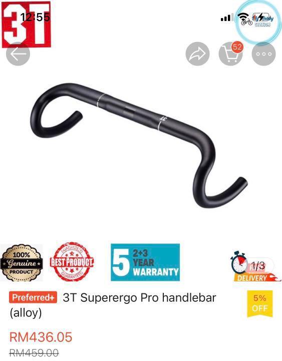 3t superergo deals pro handlebars