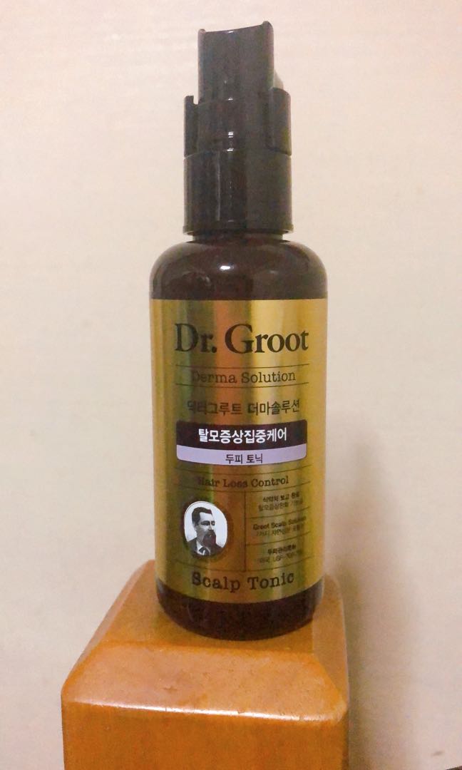 ♥️ 100 Authentic Dr.Groot AntiHair Loss Scalp Tonic (80ml), Beauty