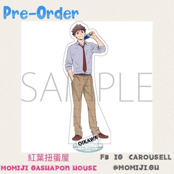 日版預訂 排球少年to The Top 全身立牌午休ver 及川徹 玩具 遊戲類 玩具on Carousell