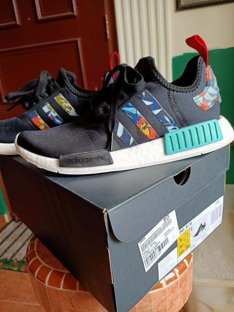 Adidas Nmd R1 Mint, Women's Fashion, Footwear, Sneakers on Carousell