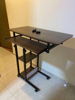 Adjustable table, 80 x 40 cm, height 80-100 cm