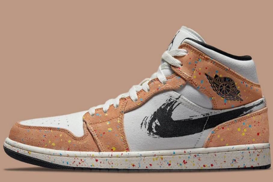 Air jordan 1 paint splatter sale