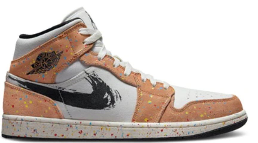 Air jordan 1 paint splatter cheap