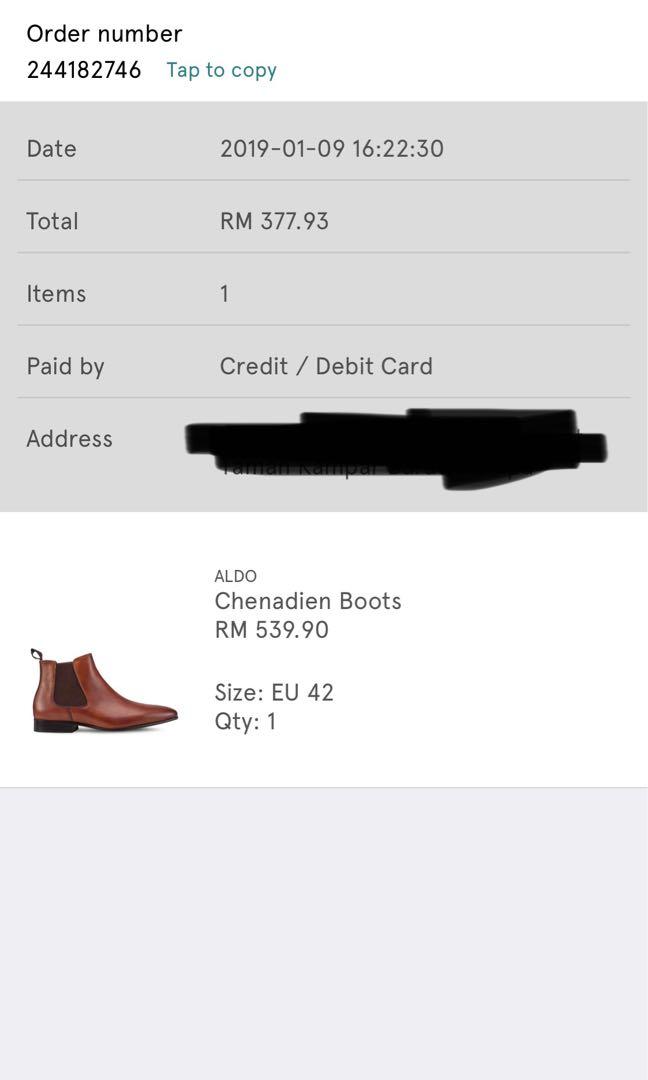 Aldo boots 2019 online