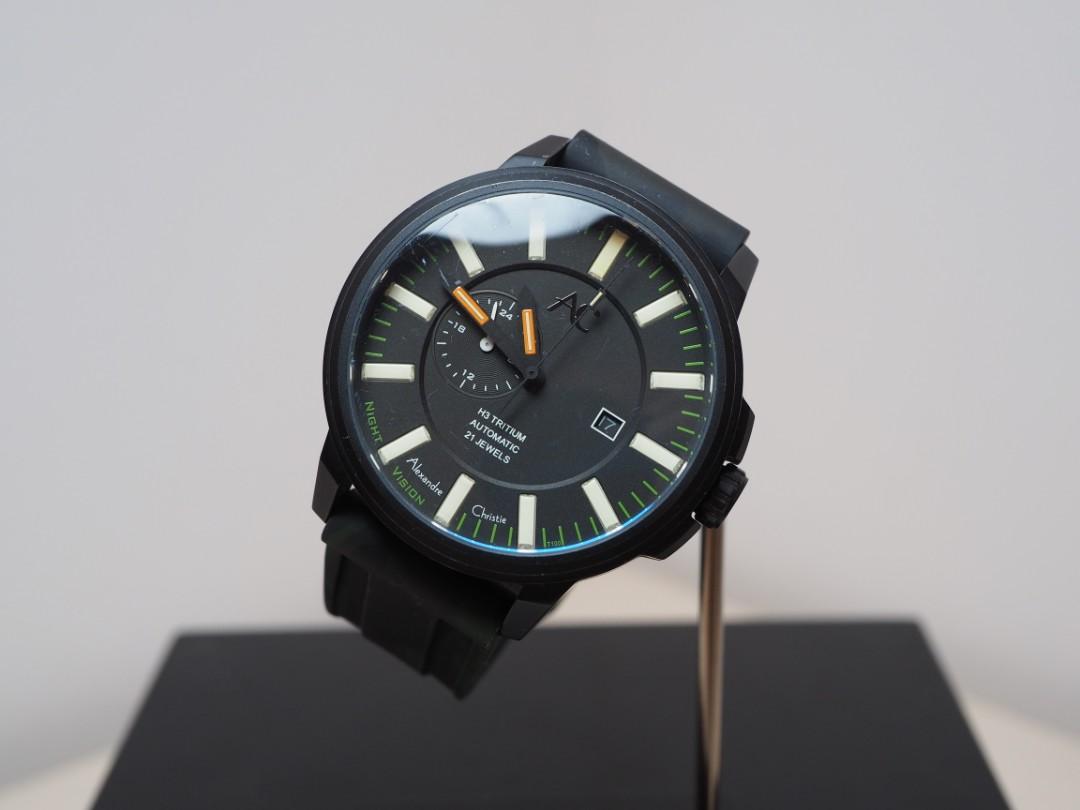 Alexandre Christie Night Vision Automatic Men s Fashion Watches