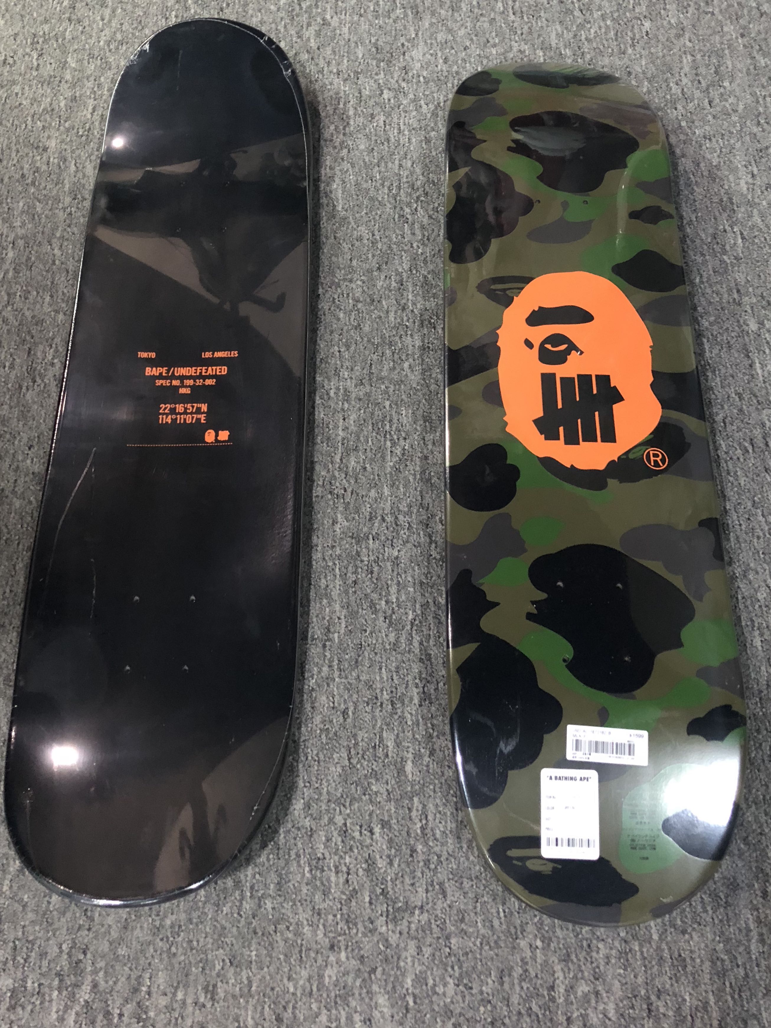 Bape Undefeated Skateboard, 興趣及遊戲, 旅行, 旅遊- 旅行必需品及