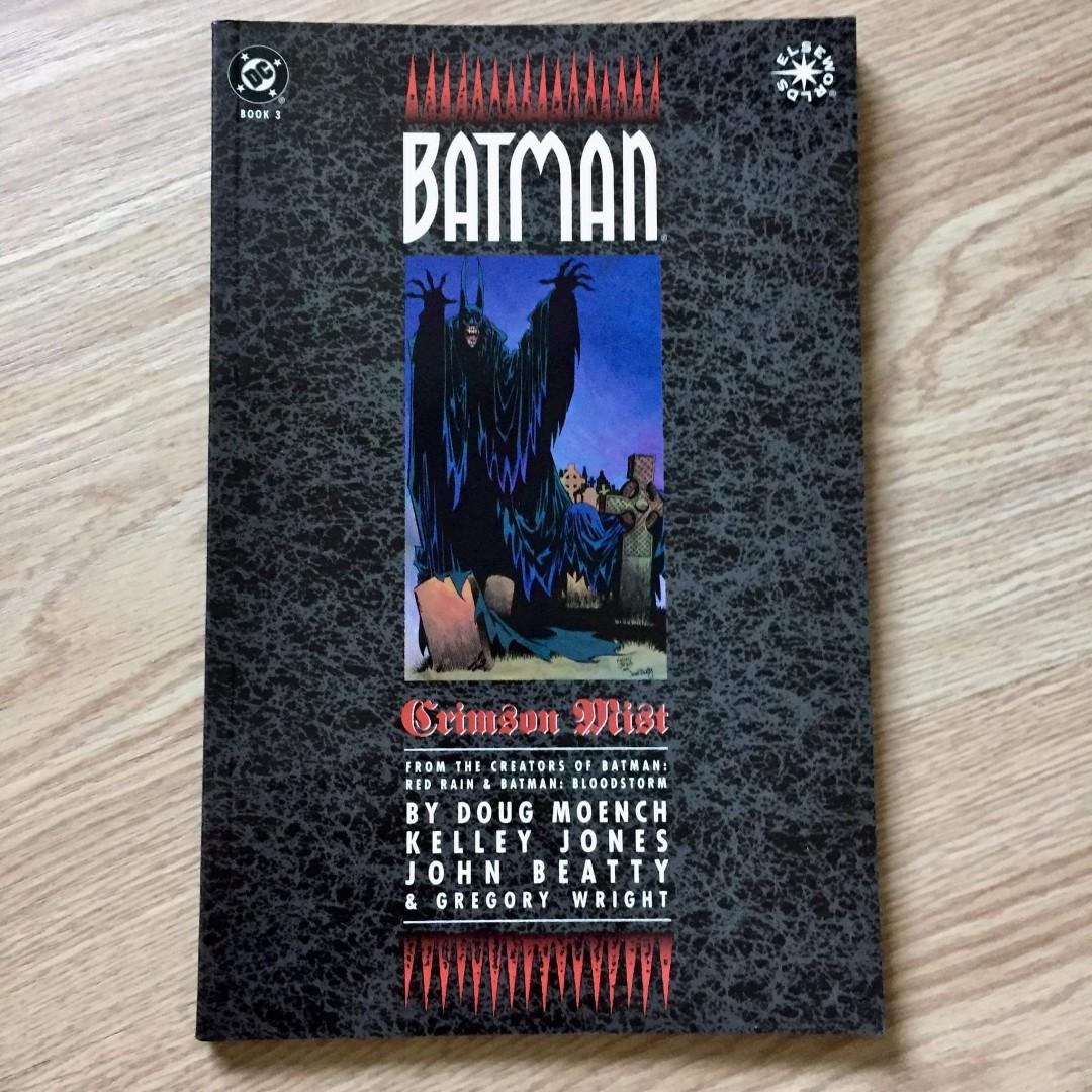 Batman: Crimson Mist, Hobbies & Toys, Books & Magazines, Comics & Manga on  Carousell
